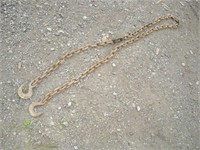 Tow Chain-10 Ft-2 Hooks