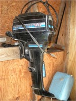 9.8 Mercury Outboard w/ Controls Needs Repaired