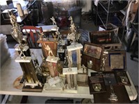 VERY LARGE LOT of Vintage Trophies! MUST TAKE ALL!