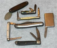 KK Pocket Knife, Sabre, Imperial, Home Oil Milan,