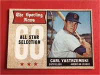 1968 Topps Carl Yastrzemski All-Star Card