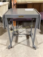 MetalStand Drop Leaf Desk Cart with