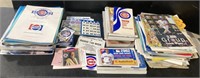 (H) Chicago Cubs memorabilia convention programs