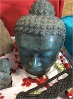 Metal Buddha head