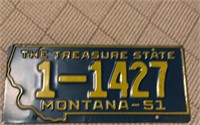 Montana License Plate