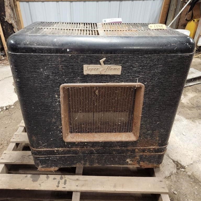 Super Home Gas Room Heater Untested