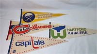 NHL hockey pennants
