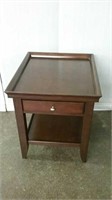Wooden Sturdy Multi Purpose Table With Drawer 27"