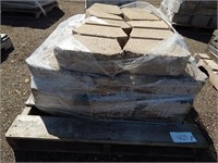 Retaining wall block; 12"x4" H; approx. 40