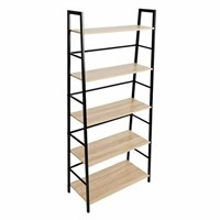 C-HOPETREE LADDER BOOKSHELF - 5 TIER BOOKCASE