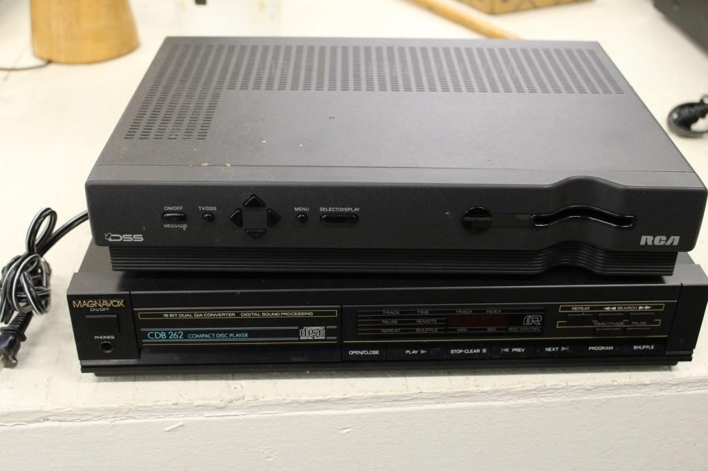 CD Player, Satellite Receiver