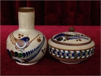 Hand Painted Mexican Pottery Items