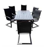 7-piece Outdoor Patio Dining Set W/ Table