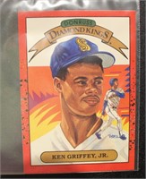 1989 Donruss Diamond Kings Ken Griffey Jr Card