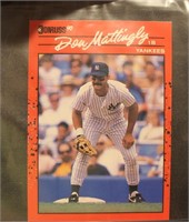 1990 Donruss Don Mattingly Card