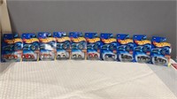 10 miscellaneous hot wheels from 2004 collectors