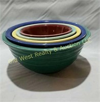 Set of 5 Oven Ware Bowls