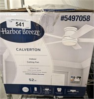 HARBOR BREEZE CALVERTON INDOOR CEILING FAN 52IN