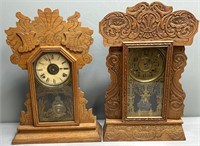 Antique Waterbury & New Haven Clock Shelf Clocks