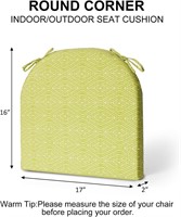 LOVTEX Outdoor Chair Cushions Set of 2  Outdoor Pa