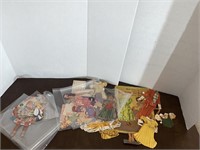 Vintage Paper Dolls including Snow White and the