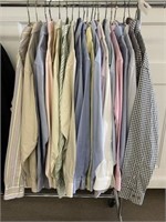 18 Brooks Brothers Men's Long Sleeve Dress Shirts