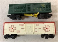 lot of 2 Lionel Boxcars w/ Boxes