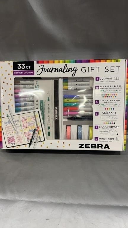Zebra Journaling Gift