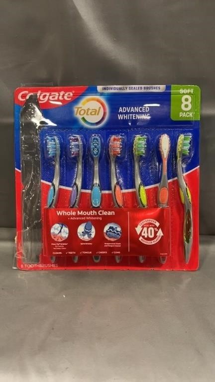 Colgate Toothbrush Adv Missing One Toothbrush