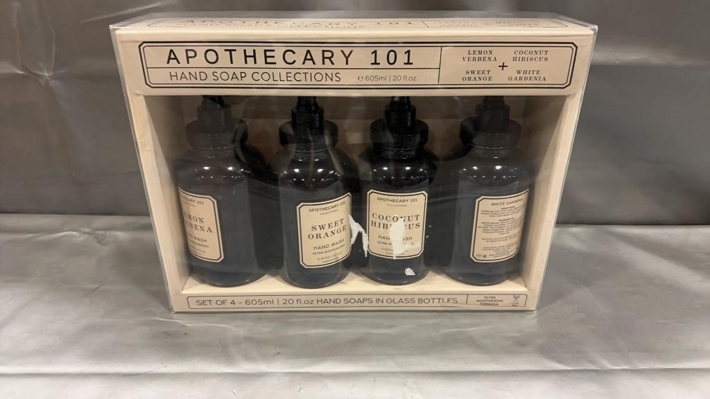 H+b Apothecary 101 Hand Doap Collection