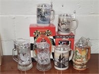 8 Collectible Steins