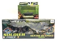 Military Playsets Soldier Force Sentry Outpost