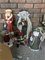 Santa Statues