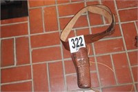 Basket Weave Holster & Belt