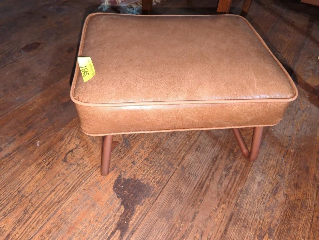 Small vintage footstool