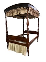 Federal Kentucky cherry tall post tester bed ,