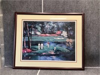 Golf Art Framed Print Martin Lawrence