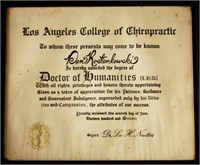 LA College of Chiropractic - Doctor of Humanities