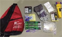 Emergency preparedness kit with misc. supplies