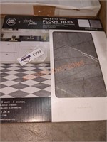 Floor Tiles Peel & Stick Vinyl 1 box 10 tiles