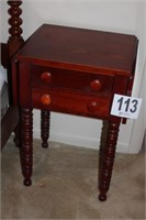 Solid Cherry Side Table 28 x 18.5 x 16
