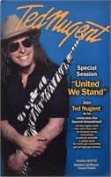 Ted Nugent "United We Stand" Poster