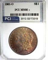 1901-O Morgan MS66+ LISTS $5000