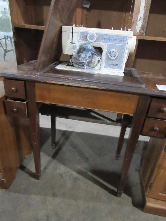 Seam Master Sewing Machine in Cabinet NO SHIPPING