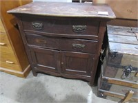 Vintage Wooden Commode NO SHIPPING