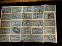 1937 E17 U.S. Motorcycle Special Delivery Stamps