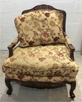 Large Printed Occasional Chair W9B