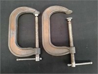 2 - 5" C Clamps