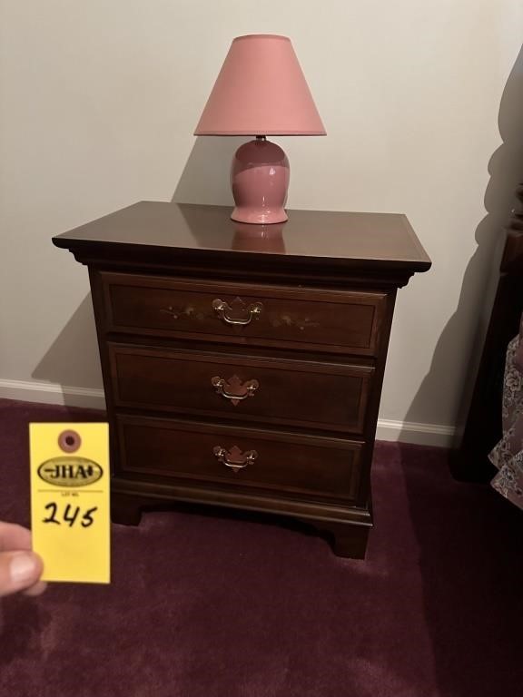 Dixie Night Stand W/ Lamp 36" Tall 24" X 16"