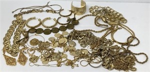 Gold Colored Costume Jewelry